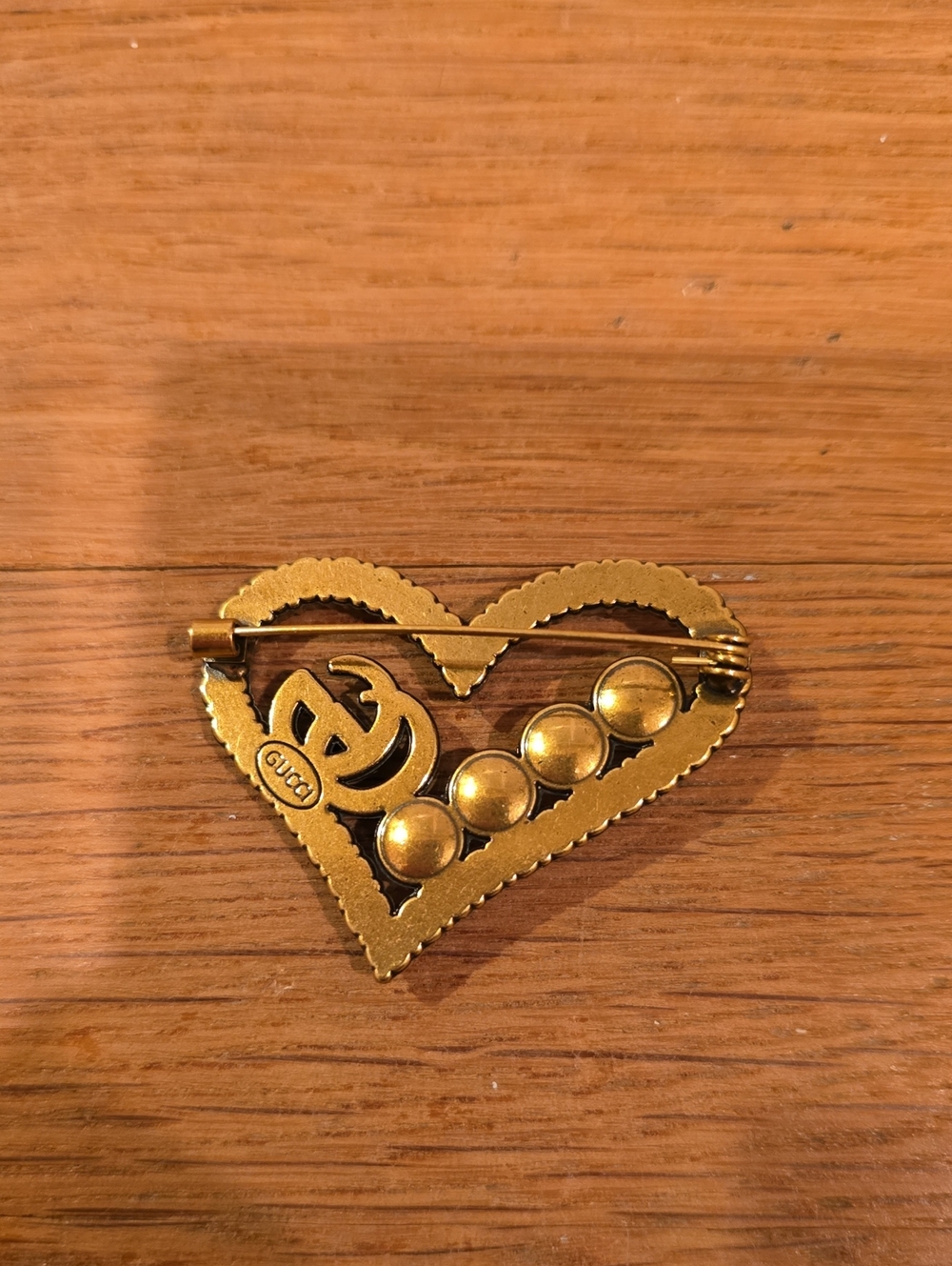 GG Monogram Brooch - Picture 3 of 5